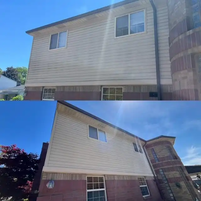 Full house soft wash in Washtenaw County MI