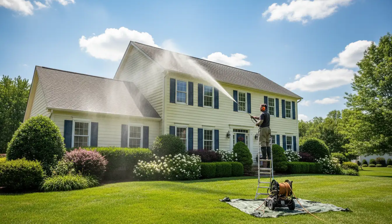 Professional pressure washing services in Saline MI